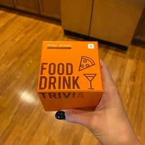 Food and Drink Talking Tables Trivia Game